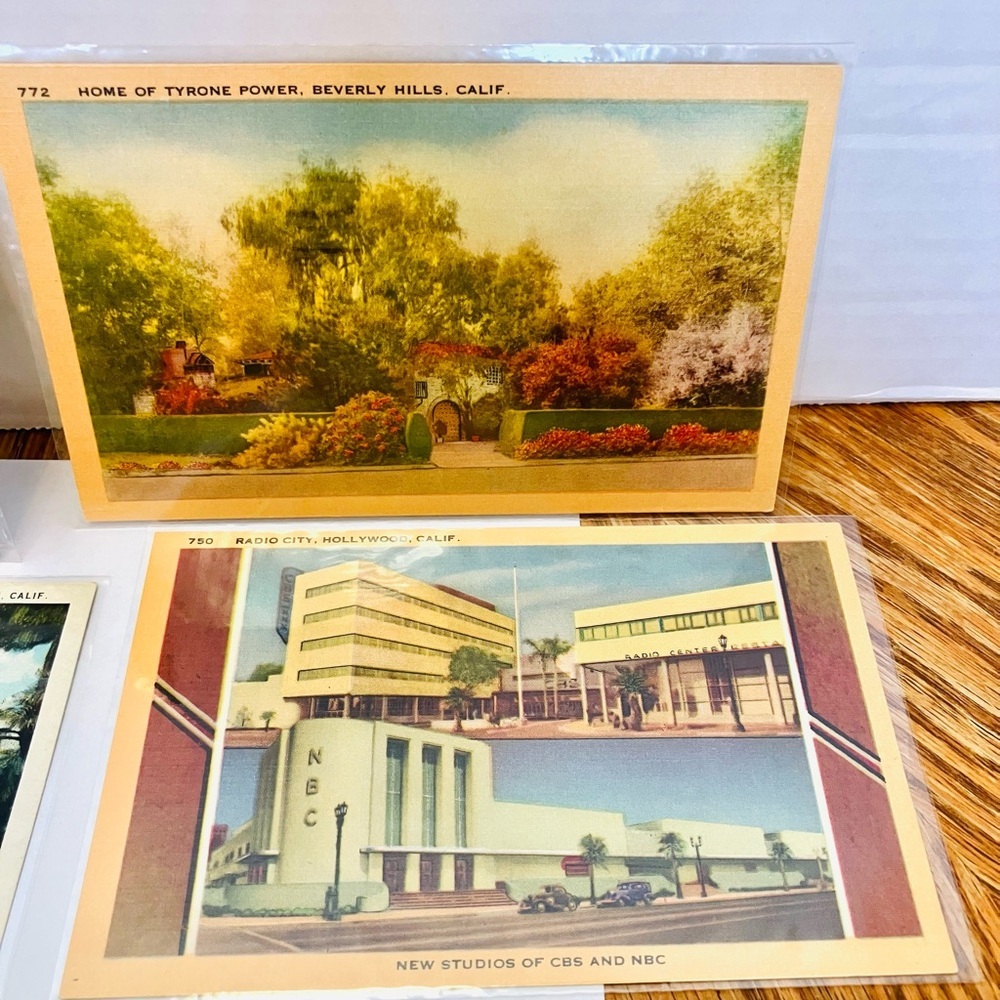 California Assorted  1930-60’s Post Card Lot(15)  Minor Marks Read Unposted - Picture 6 of 13